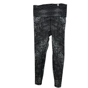 Lululemon Women’s Wunder Under Hi-Rise Tight 28” Inked Ice Grey Black  sz 10